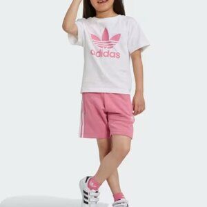 Adidas Adicolor Trefoil Shorts & Tee Set